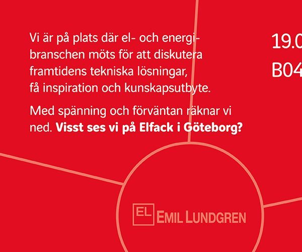 Elfack 2019, 7-10 Maj i Göteborg